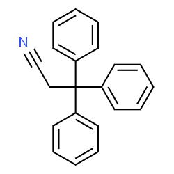 ChemSpider 2D Image | 3,3,3 Triphenylpropionitrile | C21H17N