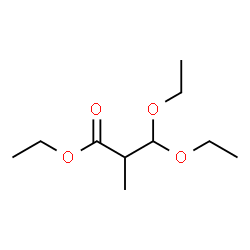 ChemSpider 2D Image | Ethyl 3,3-diethoxy-2-methylpropanoate | C10H20O4