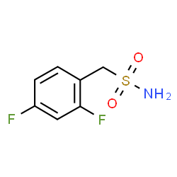 ChemSpider 2D Image | 1-(2,4-Difluorophenyl)methanesulfonamide | C7H7F2NO2S
