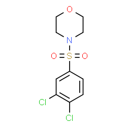 ChemSpider 2D Image | 4-((3,4-Dichlorophenyl)sulfonyl)morpholine | C10H11Cl2NO3S