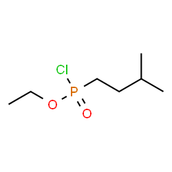 ChemSpider 2D Image | Ethyl (3-methylbutyl)phosphonochloridate | C7H16ClO2P