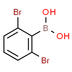 ChemSpider 2D Image | 2,6-Dibromophenylboronic acid | C6H5BBr2O2