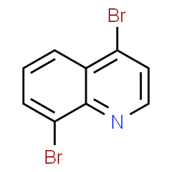 ChemSpider 2D Image | 4,8-Dibromoquinoline | C9H5Br2N