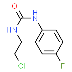 ChemSpider 2D Image | 1-(2-Chloroethyl)-3-(4-fluorophenyl)urea | C9H10ClFN2O