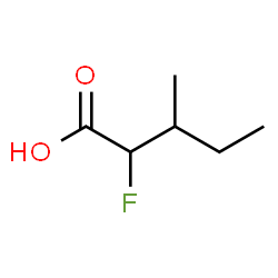 ChemSpider 2D Image | 2-Fluoro-3-methylpentanoic acid | C6H11FO2