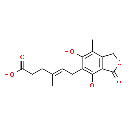 ChemSpider 2D Image | Dihydroxy Analogue of Mycophenolic Acid | C16H18O6