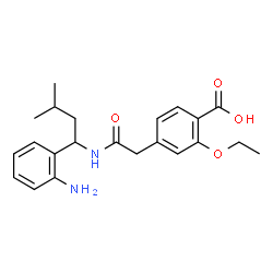 ChemSpider 2D Image | 2-Despiperidyl-2-amino Repaglinide | C22H28N2O4