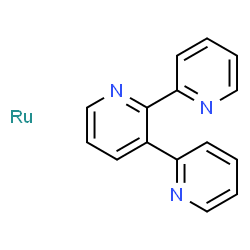 ChemSpider 2D Image | Ruthenium terpyridine | C15H11N3Ru
