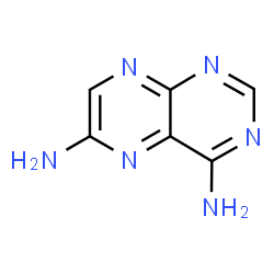 ChemSpider 2D Image | 4,6-Pteridinediamine | C6H6N6