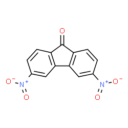 ChemSpider 2D Image | 3,6-Dinitro-9H-fluoren-9-one | C13H6N2O5