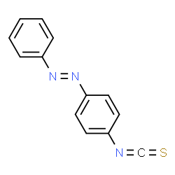ChemSpider 2D Image | 4-phenylazophenylisothiocyanate | C13H9N3S