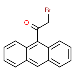 ChemSpider 2D Image | 1-(9-Anthryl)-2-bromoethanone | C16H11BrO