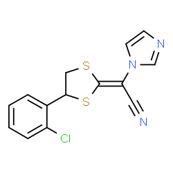 ChemSpider 2D Image | lanoconazole | C14H10ClN3S2