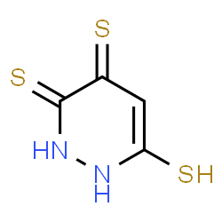 ChemSpider 2D Image | 3,4,6-Pyridazinetrithiol | C4H4N2S3