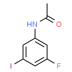 ChemSpider 2D Image | N-(3-Fluoro-5-iodophenyl)acetamide | C8H7FINO