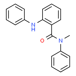 ChemSpider 2D Image | 2-Anilino-N-methyl-N-phenylbenzamide | C20H18N2O