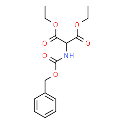 ChemSpider 2D Image | Diethyl {[(benzyloxy)carbonyl]amino}malonate | C15H19NO6