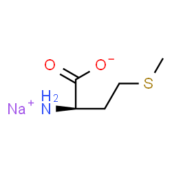 ChemSpider 2D Image | D-Methionine sodium salt | C5H10NNaO2S
