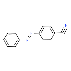 ChemSpider 2D Image | 4-[(E)-Phenyldiazenyl]benzonitrile | C13H9N3