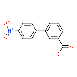 ChemSpider 2D Image | 4'-Nitro-3-biphenylcarboxylic acid | C13H9NO4