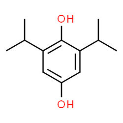 ChemSpider 2D Image | 4-Hydroxy Propofol | C12H18O2