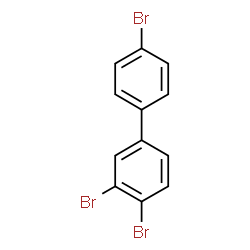 ChemSpider 2D Image | 3,4,4'-Tribromobiphenyl | C12H7Br3