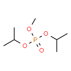 ChemSpider 2D Image | Diisopropyl methyl phosphate | C7H17O4P