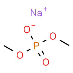 ChemSpider 2D Image | Dimethyl sodium phosphate | C2H6NaO4P