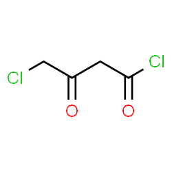 ChemSpider 2D Image | 4-chloro-3-oxobutyryl chloride | C4H4Cl2O2
