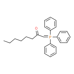 ChemSpider 2D Image | 1-(Triphenylphosphoranylidene)-2-octanone | C26H29OP