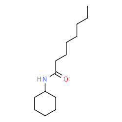 ChemSpider 2D Image | N-Cyclohexyloctanamide | C14H27NO