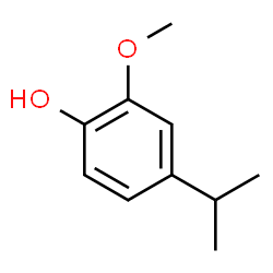 ChemSpider 2D Image | 4-Isopropyl-2-methoxyphenol | C10H14O2