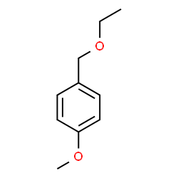 ChemSpider 2D Image | Ethyl 4-methoxybenzyl ether | C10H14O2