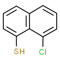 ChemSpider 2D Image | 8-Chloro-1-naphthalenethiol | C10H7ClS