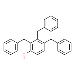 ChemSpider 2D Image | 2,3,4-Tribenzylphenol | C27H24O