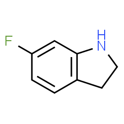 ChemSpider 2D Image | 6-Fluoroindoline | C8H8FN