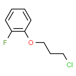 ChemSpider 2D Image | 1-(3-Chloropropoxy)-2-fluorobenzene | C9H10ClFO
