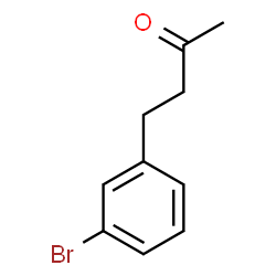 ChemSpider 2D Image | 4-(3-Bromophenyl)-2-butanone | C10H11BrO