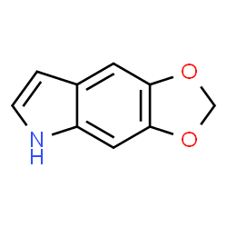 ChemSpider 2D Image | 5,6-Methylenedioxyindole | C9H7NO2