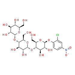 ChemSpider 2D Image | 2-Chloro-4-Nitrophenyl beta-D-Maltotriose | C24H34ClNO18