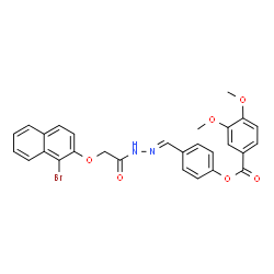ChemSpider 2D Image | MFCD07788060 | C28H23BrN2O6