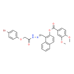 ChemSpider 2D Image | MFCD07787678 | C28H23BrN2O6