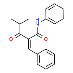 ChemSpider 2D Image | 2-Isobutyryl-N,3-Diphenylacrylamide | C19H19NO2