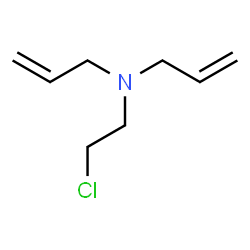 ChemSpider 2D Image | N-Allyl-N-(2-chloroethyl)-2-propen-1-amine | C8H14ClN