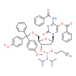 ChemSpider 2D Image | 5-HYDROXY-DC CEP | C53H56N5O10P