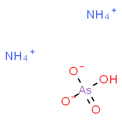 ChemSpider 2D Image | AMMONIUM ARSENATE | H9AsN2O4