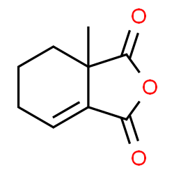 ChemSpider 2D Image | 3a-Methyl-3a,4,5,6-tetrahydro-2-benzofuran-1,3-dione | C9H10O3
