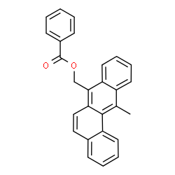 ChemSpider 2D Image | (12-Methyl-7-tetraphenyl)methyl benzoate | C27H20O2