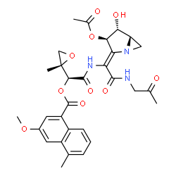 ChemSpider 2D Image | azinomycin A | C30H33N3O10