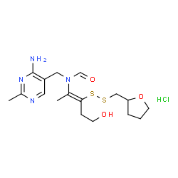 ChemSpider 2D Image | fursultiamine hydrochloride | C17H27ClN4O3S2